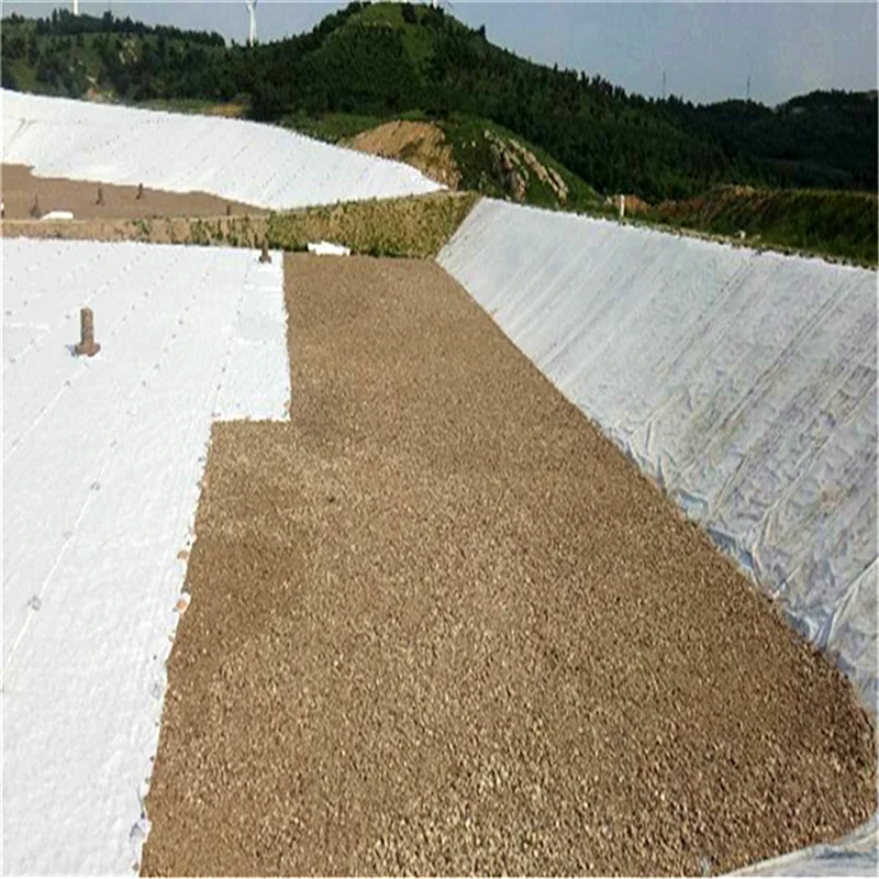 Завод PP или короткие волокна Нетканые композитный geotextile для продажи