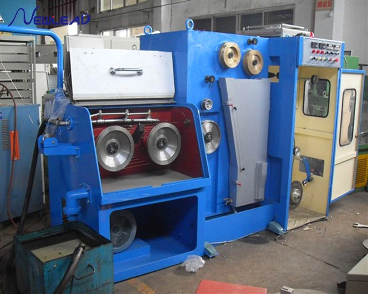 14DT (0.25-0.6mm) High Speed Factory Price Fine Cable/Wire (Aluminum/Copper) Machine with Internet Continuous Annealer