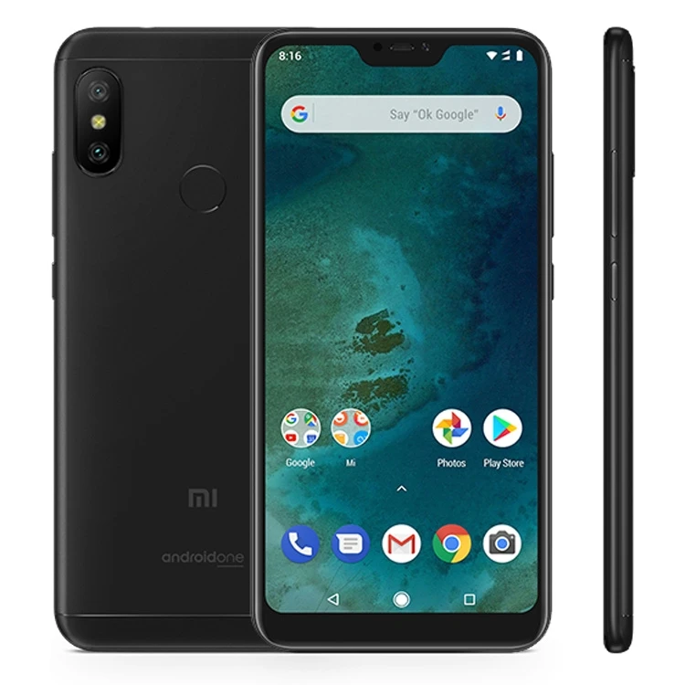 HK фондовый Доставка в тот же день Xiaomi Mi A2 Lite, 3 ГБ + 32 ГБ, глобальной официальной версии Смартфон Xiaomi