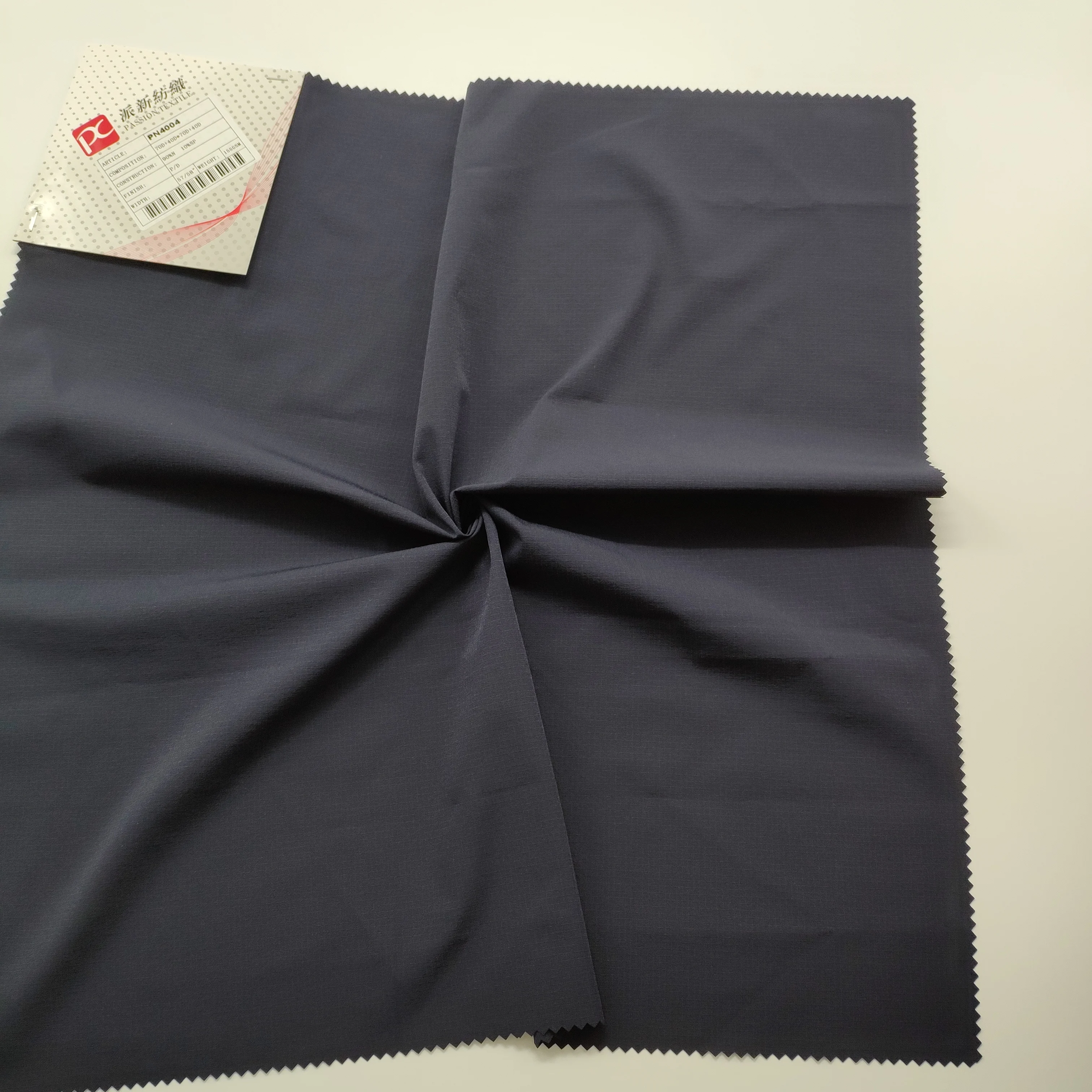 rip stop 90 polyamide  10 elastane fabric