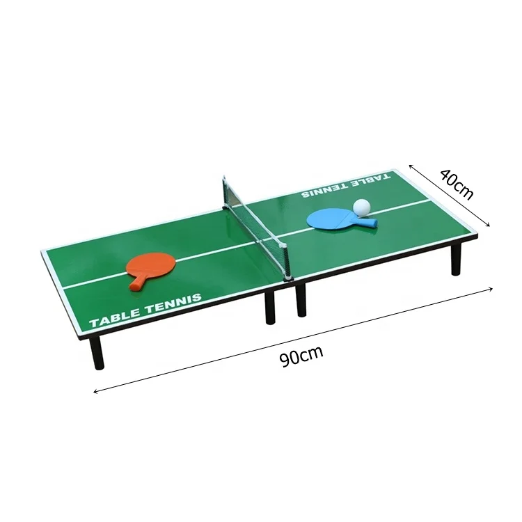 Indoor sport game children mini table tennis set 90cm ping pong table top game