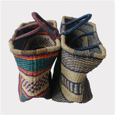 High quality seagrass bag/ lady handbags  collection/seagrass bags for shopping handicraft