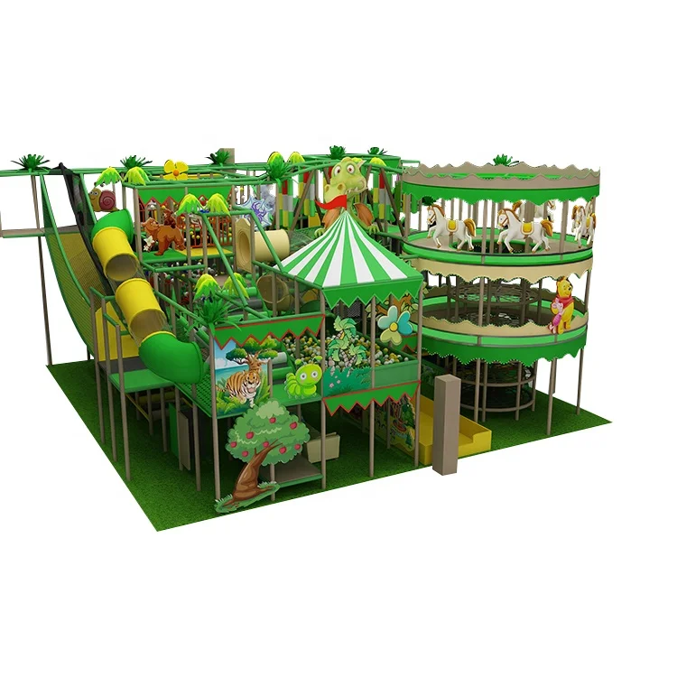 Nannan large commercial perfect jungle gym park kids indoor playground maze equipment for kids child
