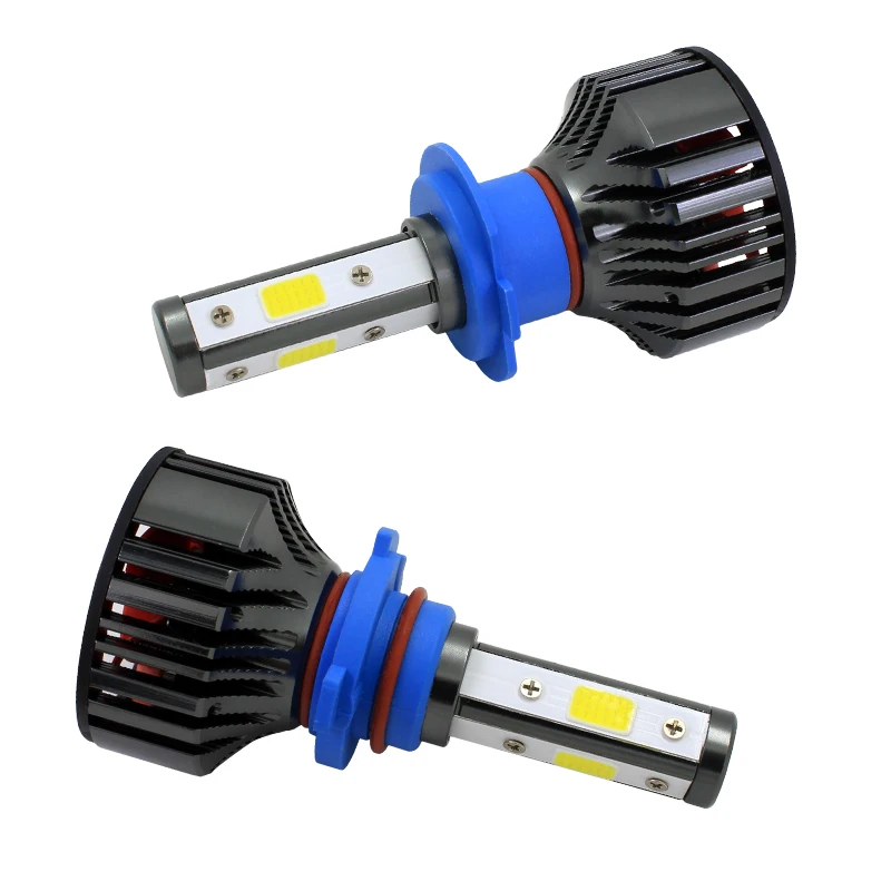 9004 HB1 светодио дный фар комплект Здравствуйте/Lo луч 36 Вт 3800lm автомобилей лампочки 6000 К w Здравствуйте te