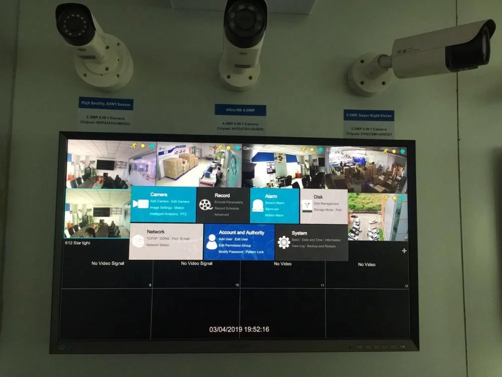  TVT DVR H.265 8CH TVI AHD 2MP 5MP 8MP 5 в 1 XVR оригинальное интеллектуальное программное