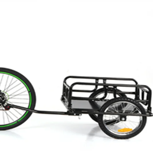 
fold bike large capacity two wheel luggage bike cargo trailer for shop 