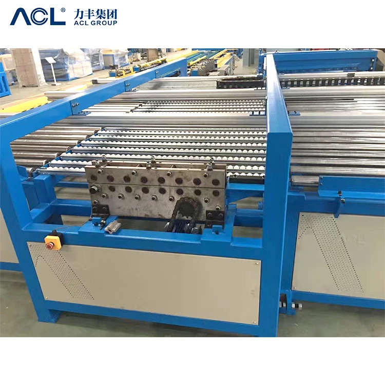 ACL HVAC I shaped stainless steel square automatic 5 lines air duct production machine