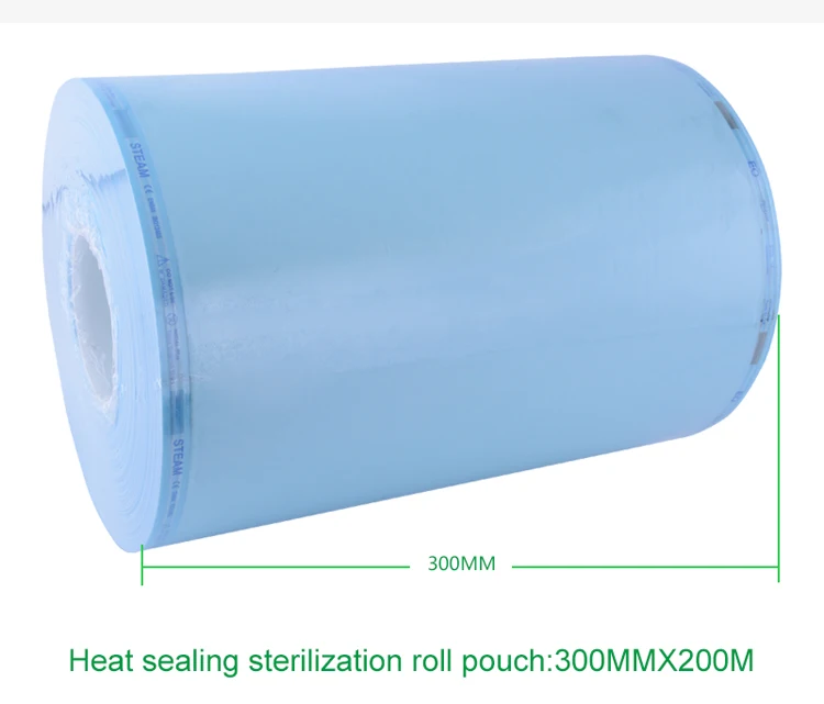 Autoclave sterilization flat reel pouch/ Self seal sterilization Pouch