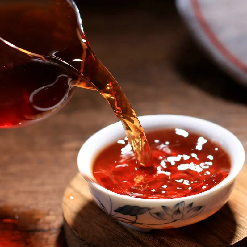 
C Chines puer 357 cake supplies black buckwheat tea website login ripe puer pie 