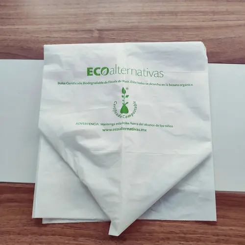 
Compostable Custom Size Logo Garbage Bags Recycling PLA Biobags Cleaning 
