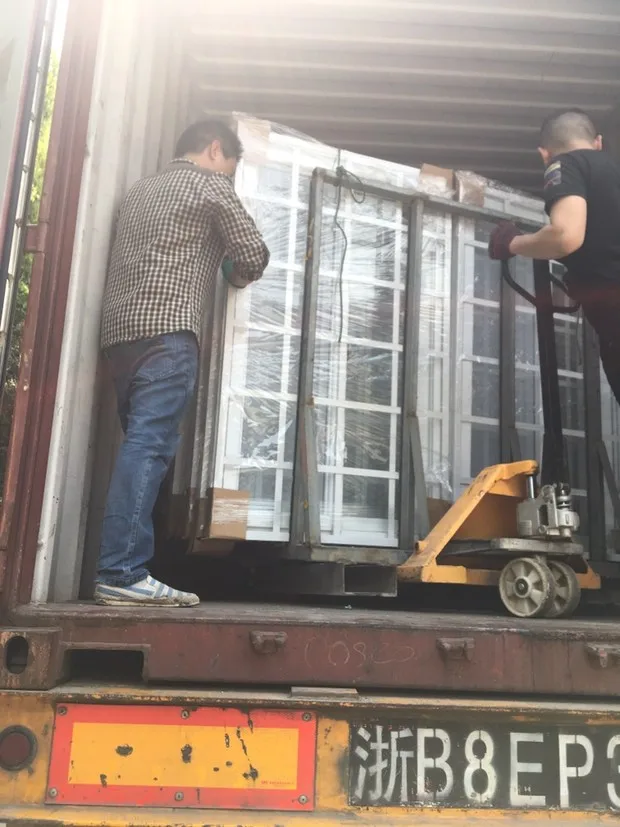 Best price new design pvc windows with iron steel  CE certification