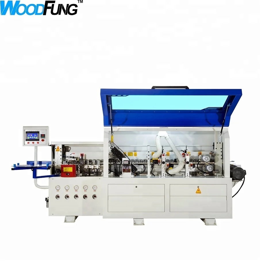 Подходит для ПВХ, меламина, АБС, МДФ Автоматическая кромкооблицовочная машина