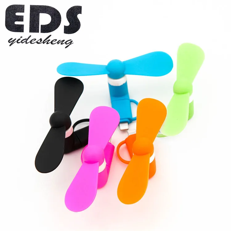 Wholesale cheap price cute mini portable mobile phone use USB fan