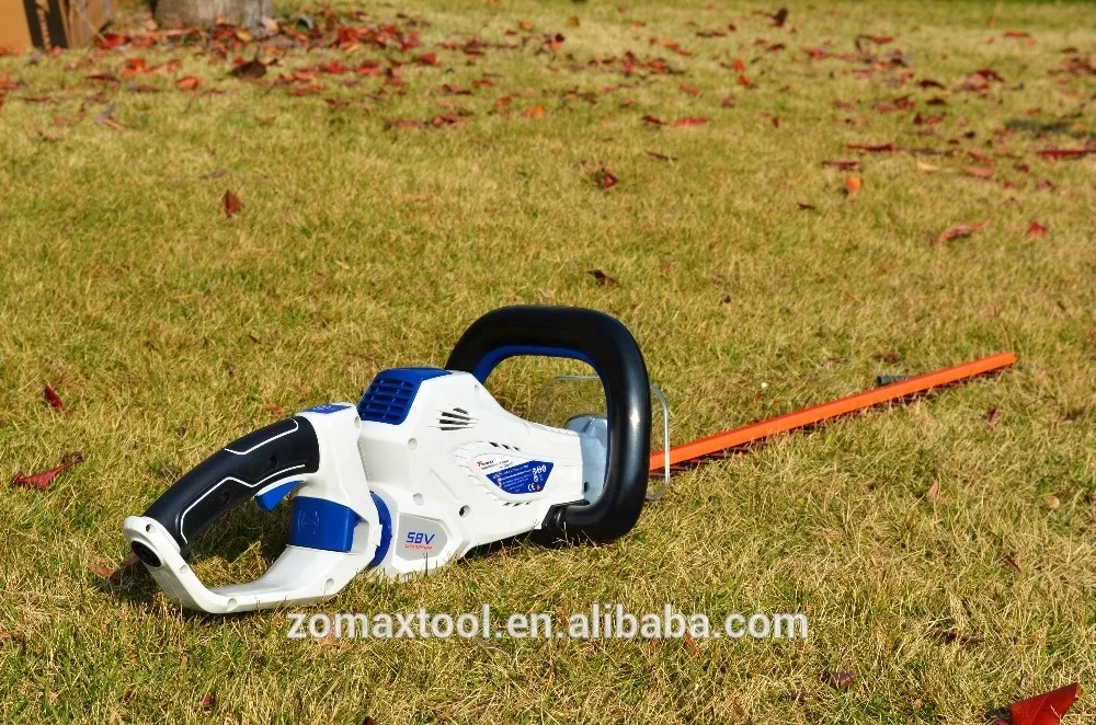 ZOMAX ZMDH531 25inch 58volt Li-ion battery powered cordless Hedge trimmer