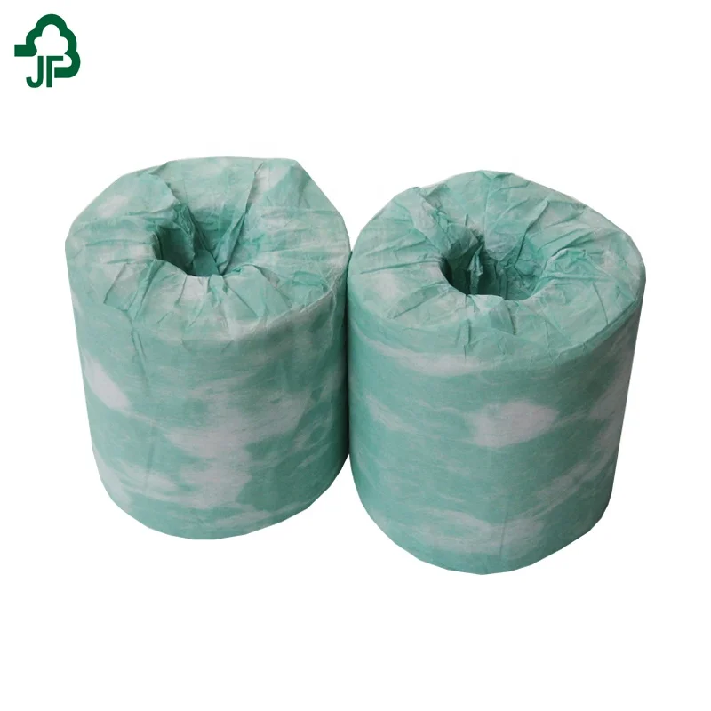 Wholesale Custom Printed White Bulk Pack Toilet Tissue  Paper Product Rolls For Bathroom
