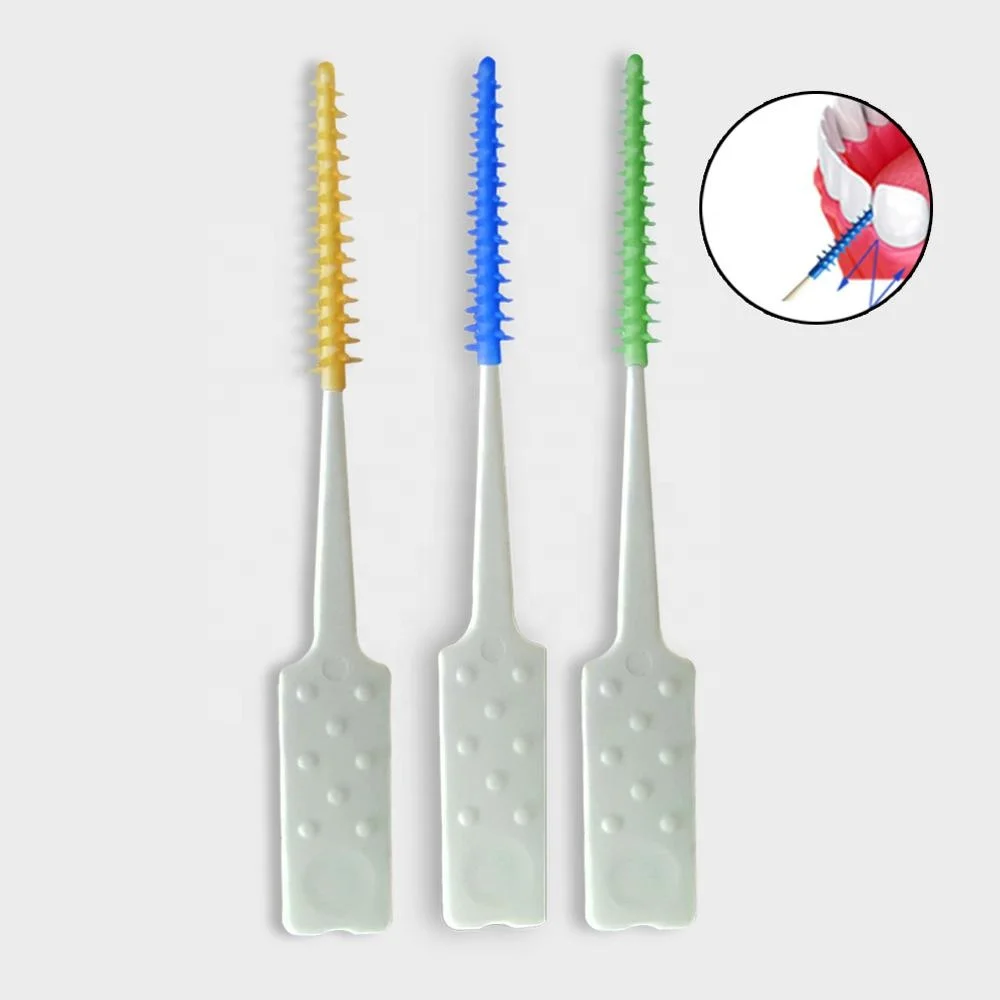 OEM Pack Interdental Soft Stick, CE certificate, interdental soft brush picks