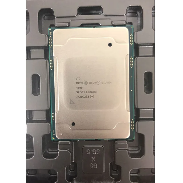 Original new Intel Xeon Silver 4108 Processor 11M Cache 1.80 GHz CPU Processor
