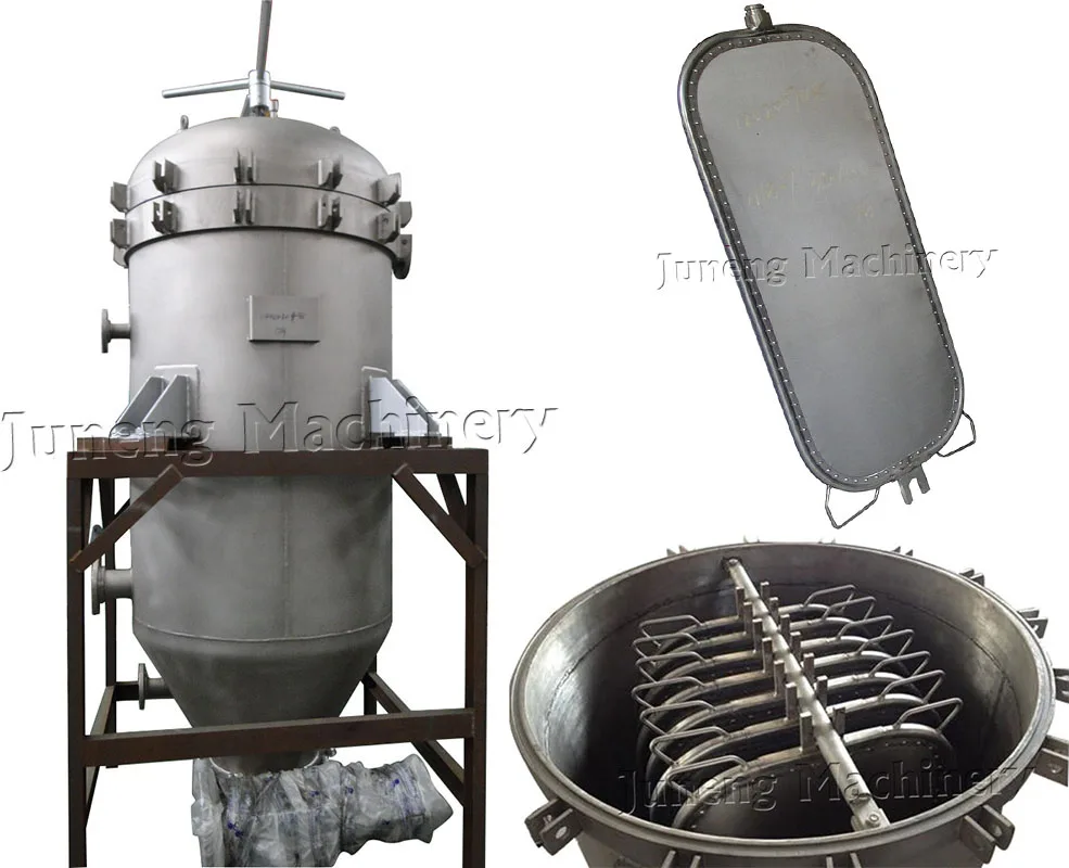 Model NYB High Efficiency Plate Type Pressure Leaf Filter with Insulate Jacket
