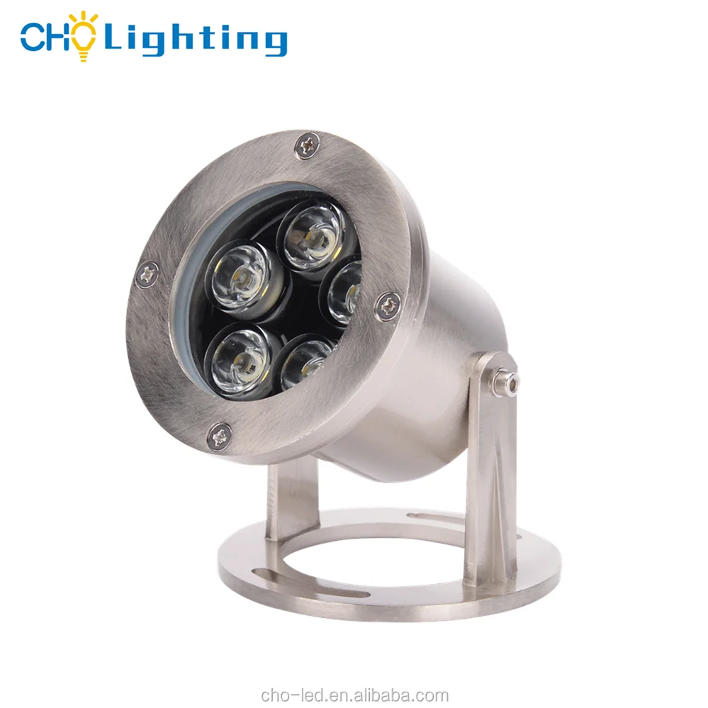 12v 24v ip68 5w led underwater green light for pond pool
