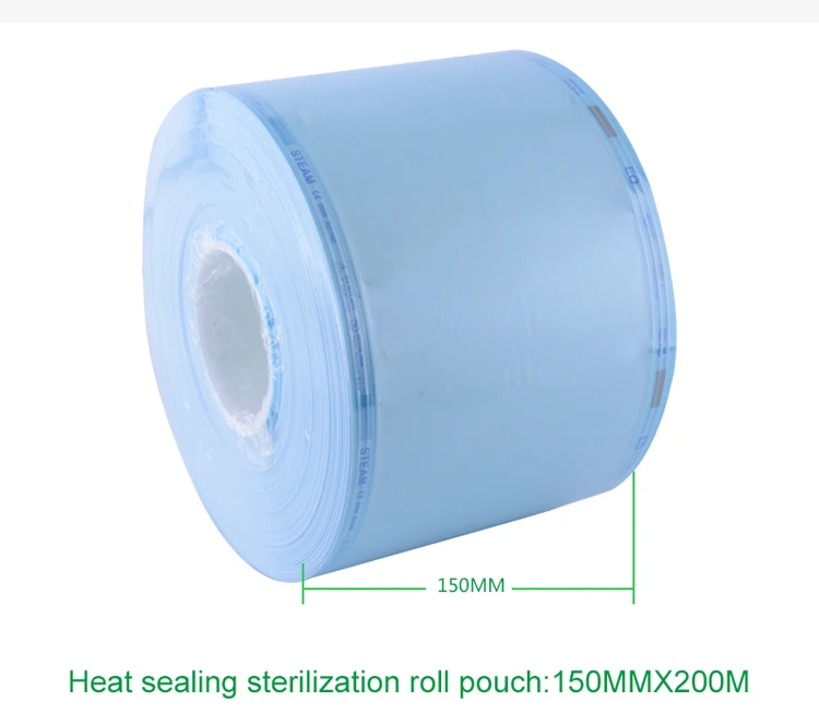 Autoclave sterilization flat reel pouch/ Self seal sterilization Pouch