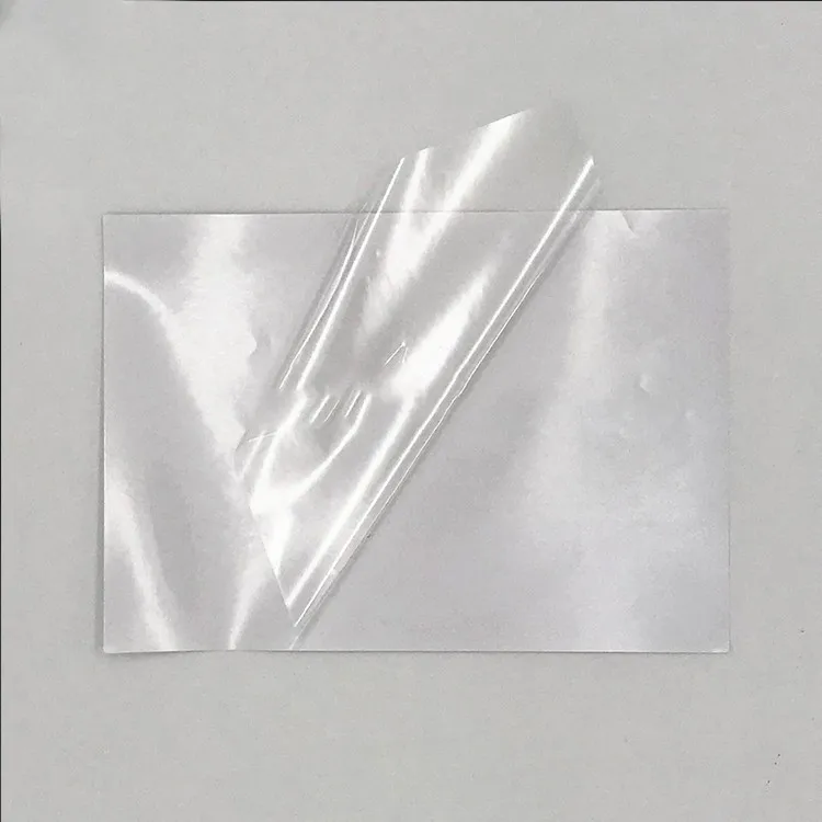 Factory Self Adhesive 25mic Transparent PET Roll For Sticker Label Papers