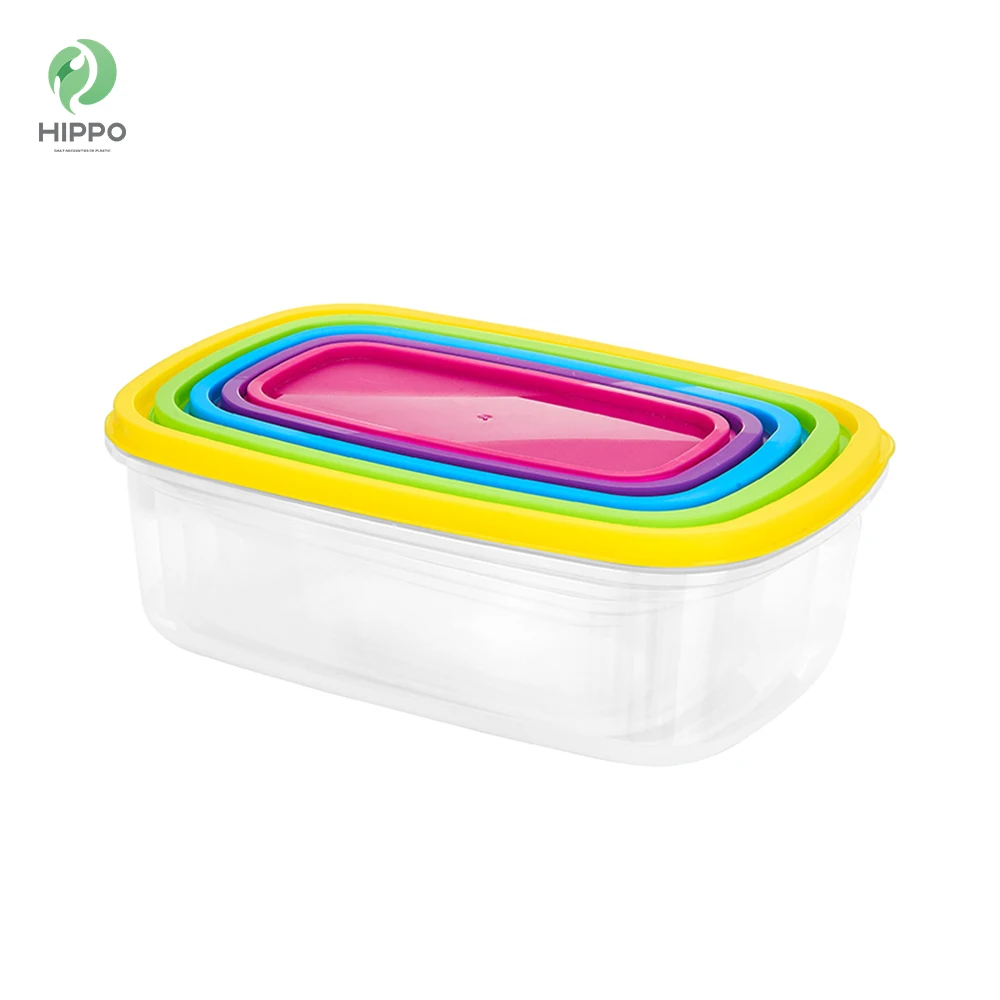 Unique travel large plastic cylinder reusable prep food storage containers