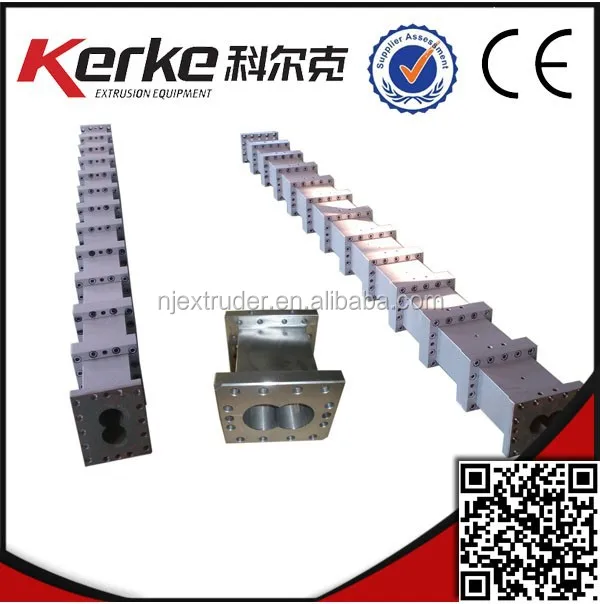 Параллельно двухшнековые баррель и винт elments для пластиковых экструдер