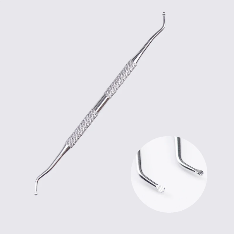 Stainless Steel Bunion Corrector Foot Cleaning Care Ingrown Toenails Hook Pedicure Tool Manicure Dirt Clean Dual End Nail Lifter