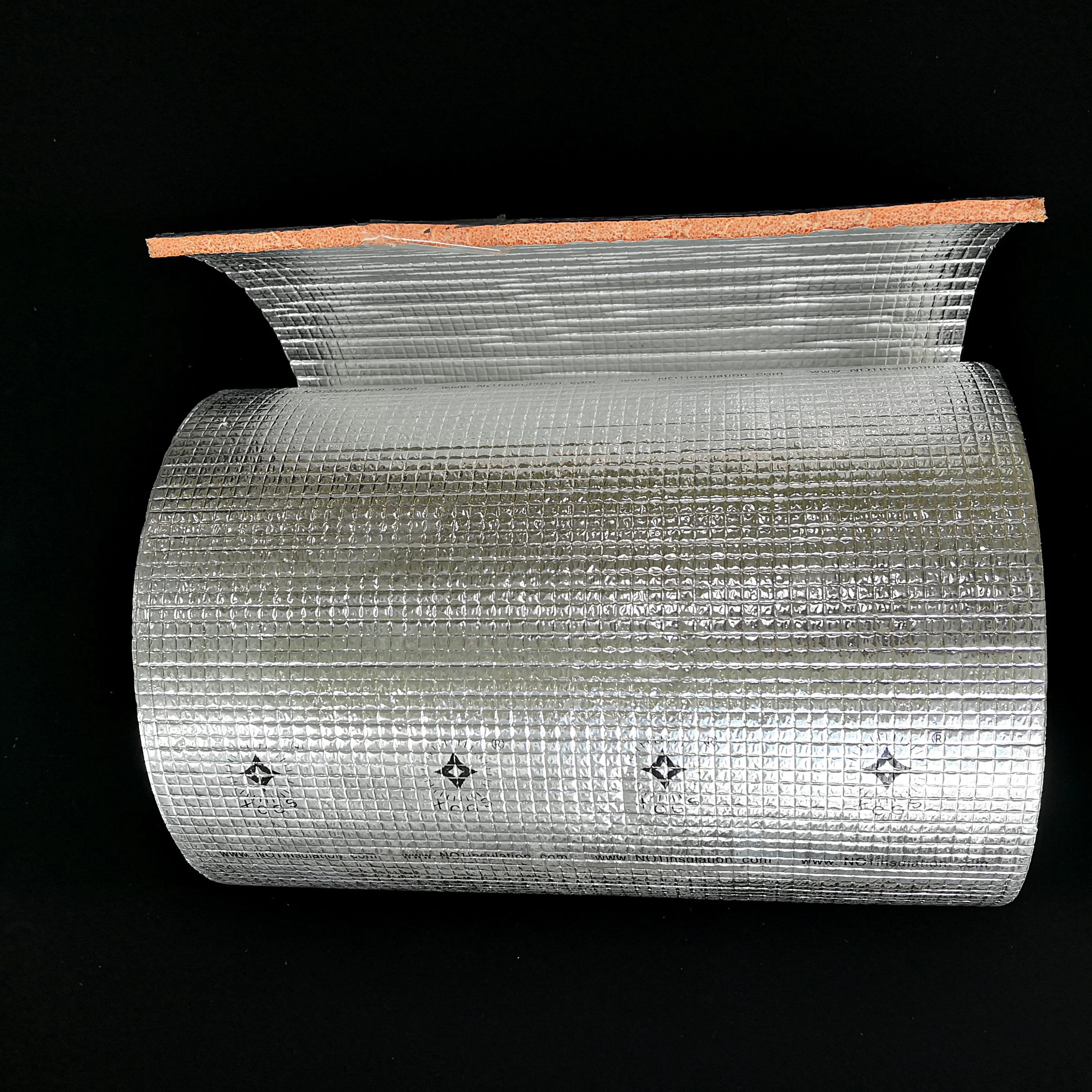 Thermal Aluminum Foil Insulation Materials XPE Foam foil insulation for car sunshade