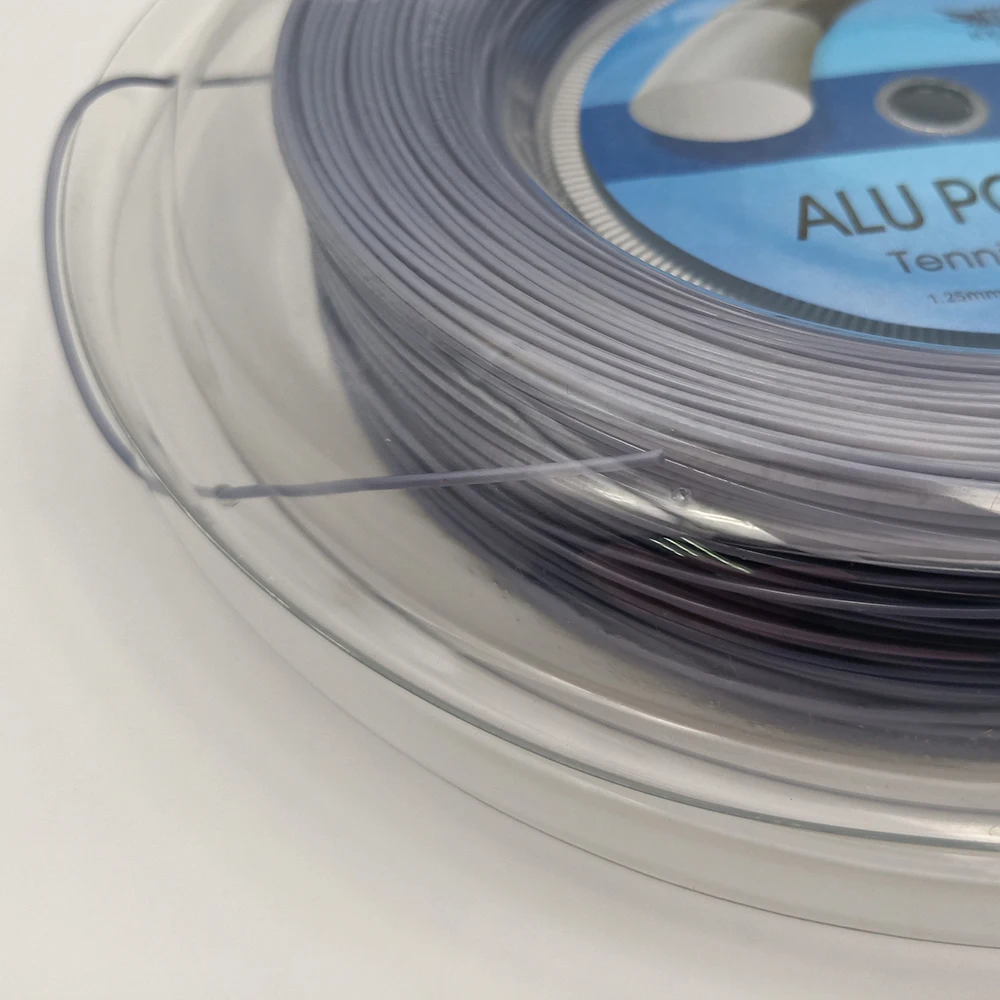 Racket String Tennis Alu Power 1.25mm 200m Racquet Polyester Tennis String  For Professionals