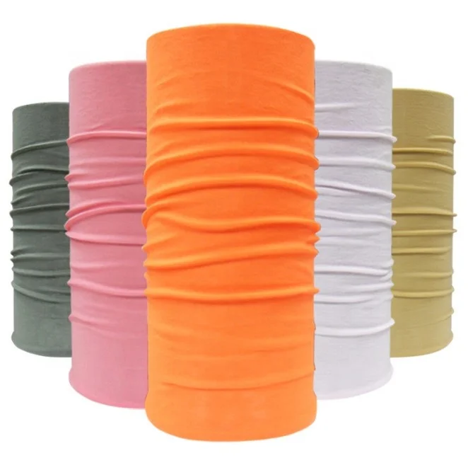 
Оптовая продажа, однотонная бандана-шарф без рисунка 