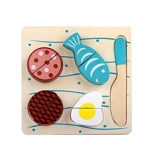 kids house kitchen pretend play vegetable fruit cutting toy