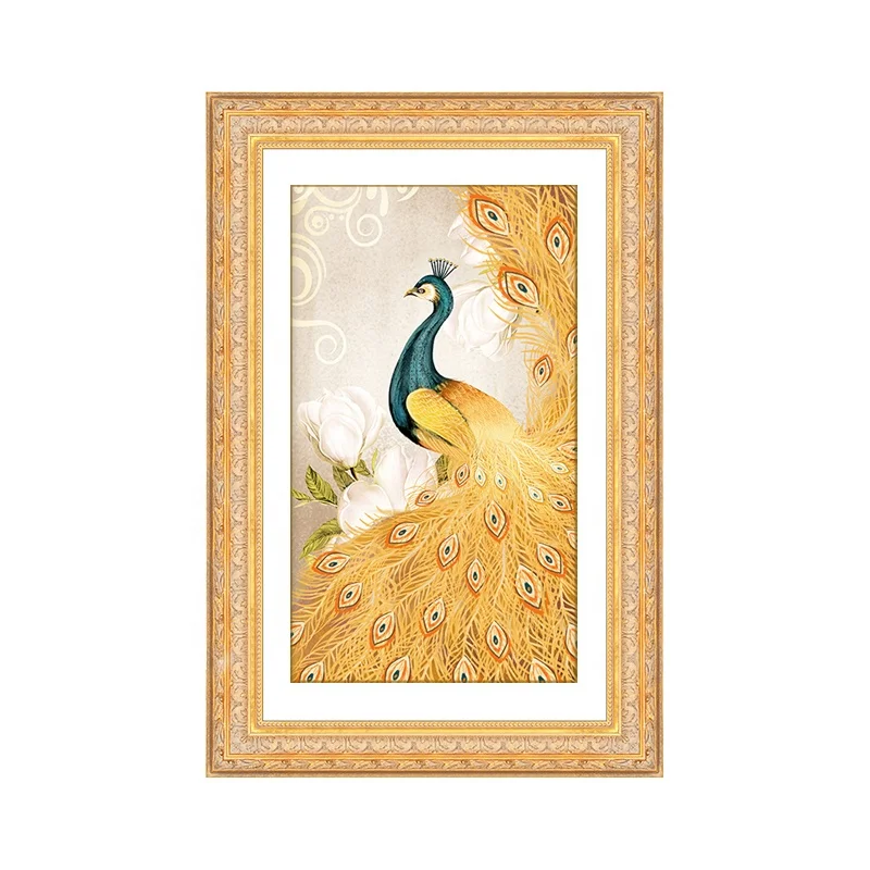 European big painting mirror frame moulding wood moulding custom frame