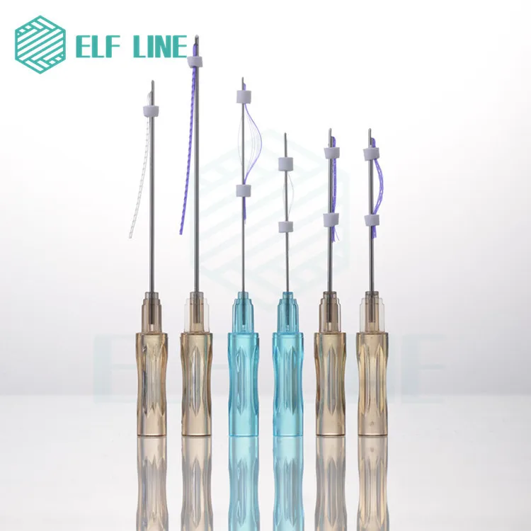 2021 Korea fox eye V Line Medical Korea PDO/PCL/PLLA Face Thread Lift with High Quality