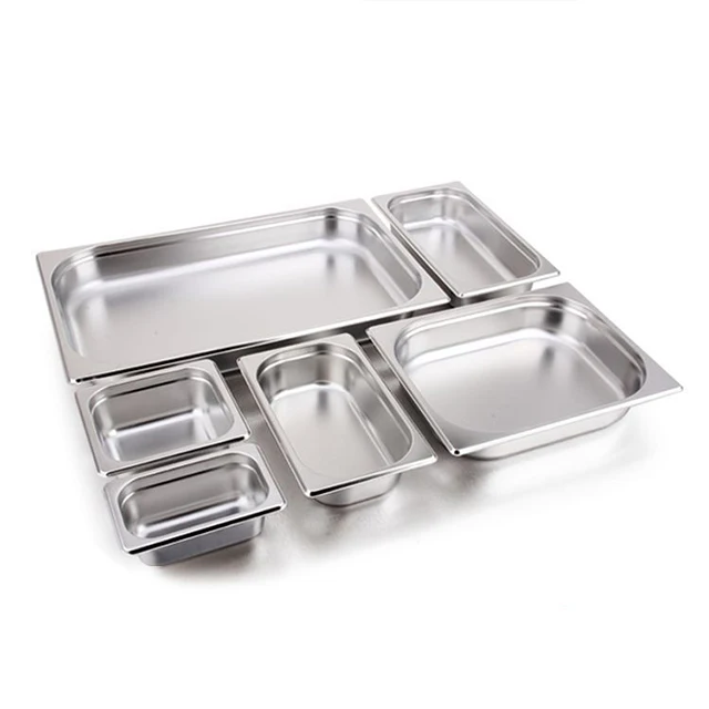 Hotel Restaurant Equipment 2/1 Stainless Steel Food Container Perforated GN Pan