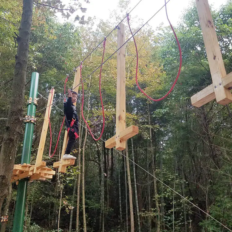 Interactive Wall Kids Amusement Indoor Playground Games Climbing Net Tree