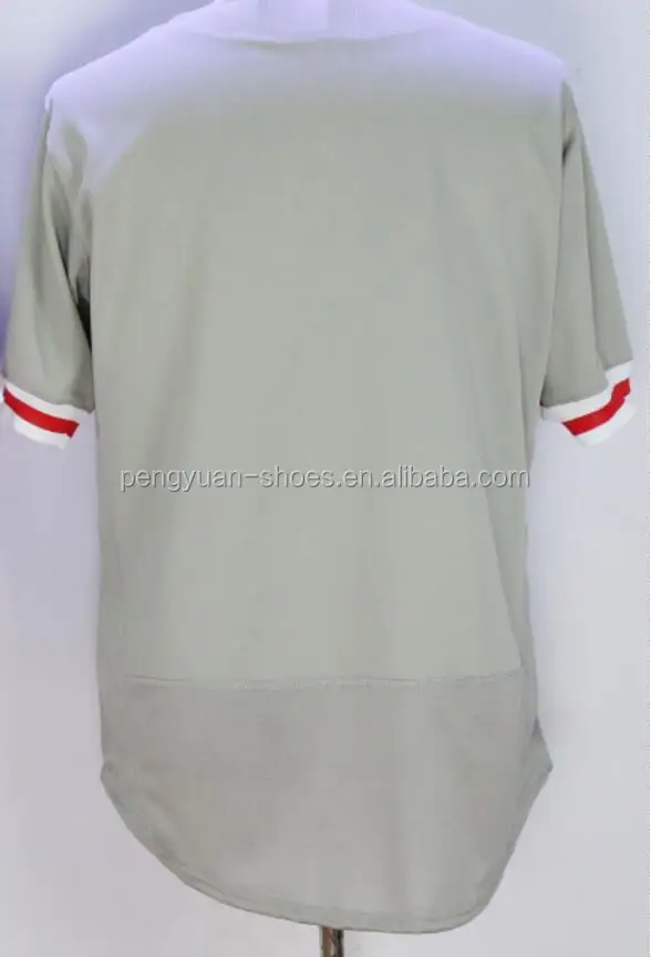 Лучшее качество вышитая бейсбольная Джерси с именем и номером по индивидуальному заказу