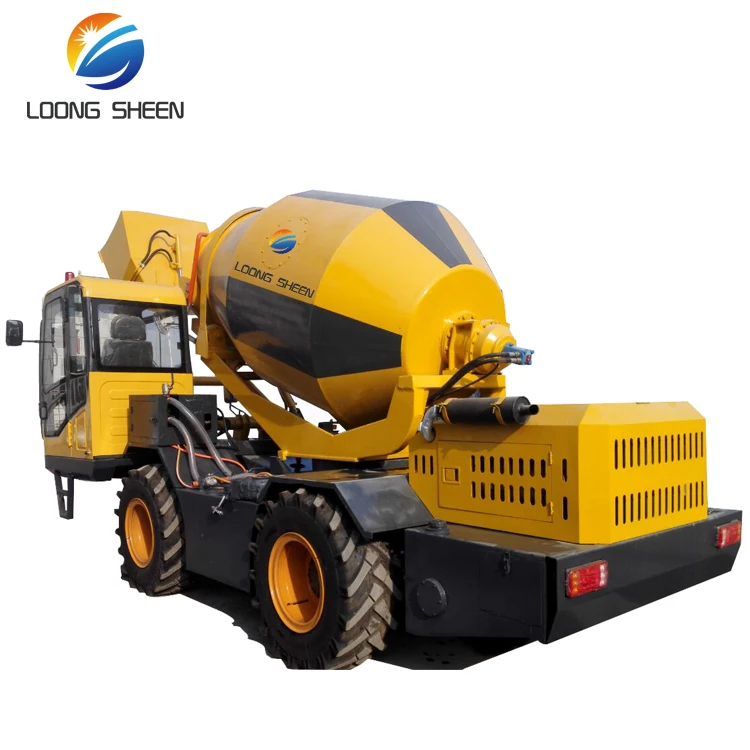 2.6m3 self-loading concrete mixer truck for sale LXJB260