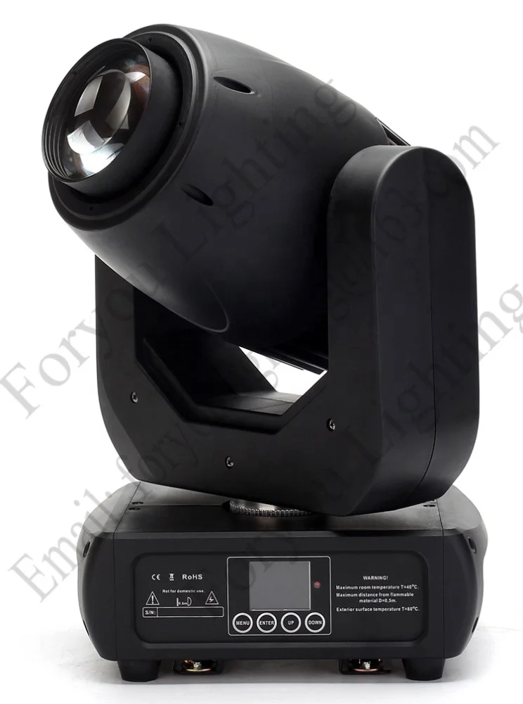 Mini 150W Stage Theatre Moving Yoke Lighting Rotating Gobos Beam 150 Watt LED Moving Head Light