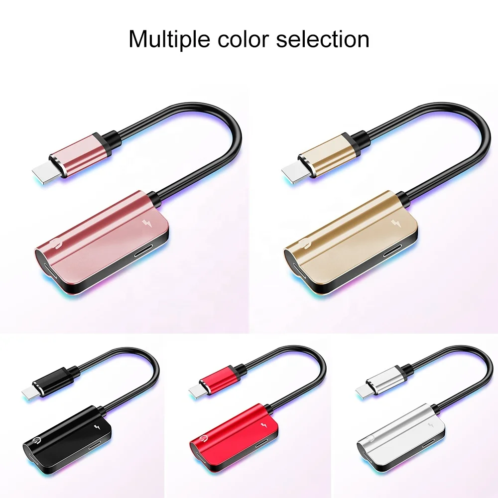 SUNLINE 2019 4 in1 8-pin до 8 pin адаптер для двойной Джек аудио зарядки разветвитель кабеля