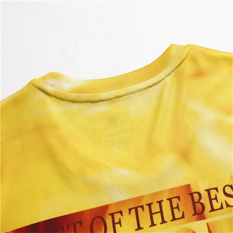 
custom shirts polyester sublimation printing short sleeve men t-shirt 