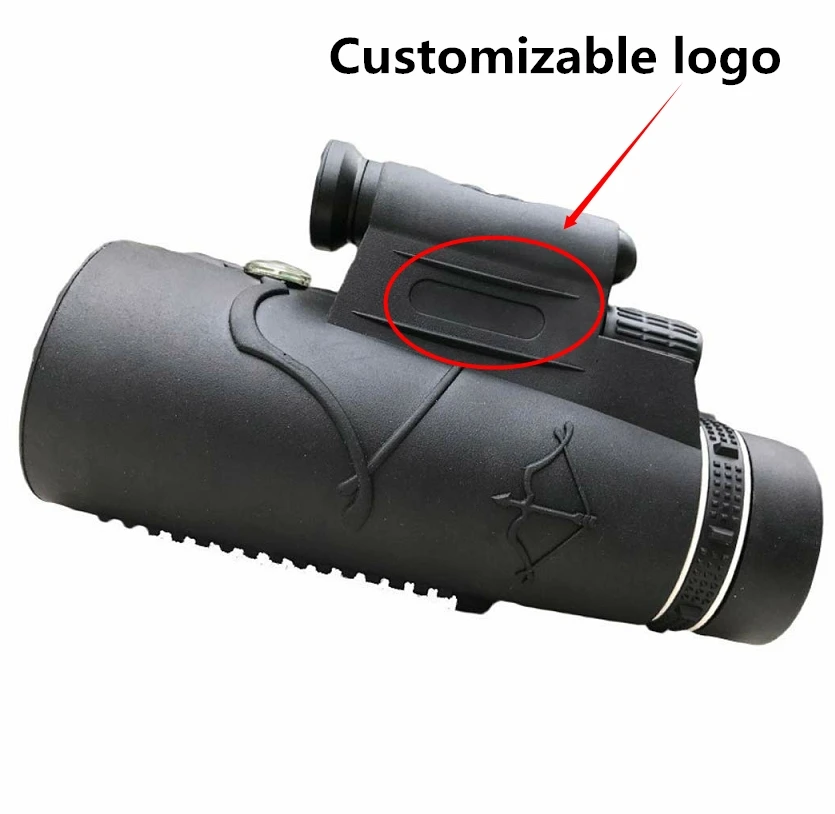 Монокулярный телескоп, компактный монокулярный прицел 12x50 с креплением для смартфона и штативом для взрослых, наблюдение за птицами, охоты, концертов, Трев