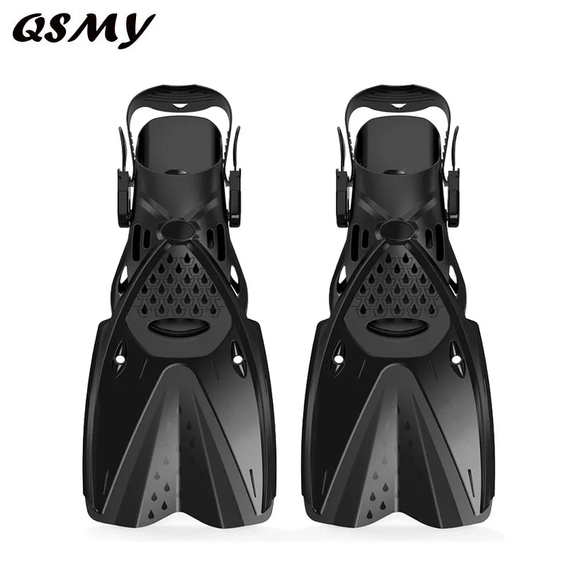 New arrival adjustable Fashionable Diving Equipment  Flippers adult and kids sizes scuba  Fins  3sizes