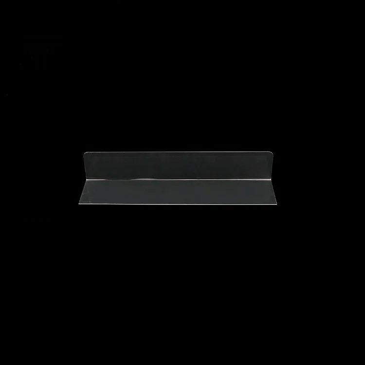 
Free Samples Supermarket Pop Clear L shape Acrylic Shelf Divider 