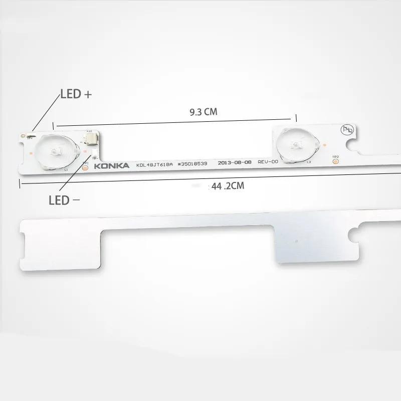 for KONKA KDL48SS618U/KDL48JT618A lcd led backlight strip,48' tv backlight
