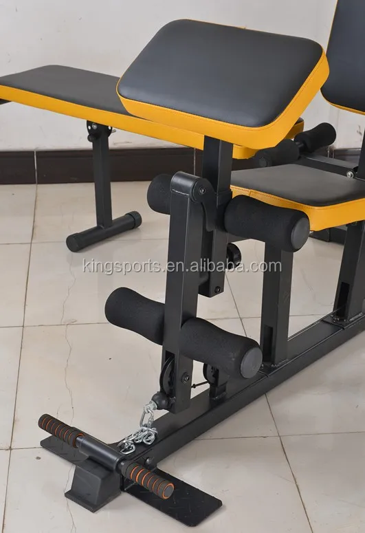 Power Strength multifunction body fitness curl deluxe home gym