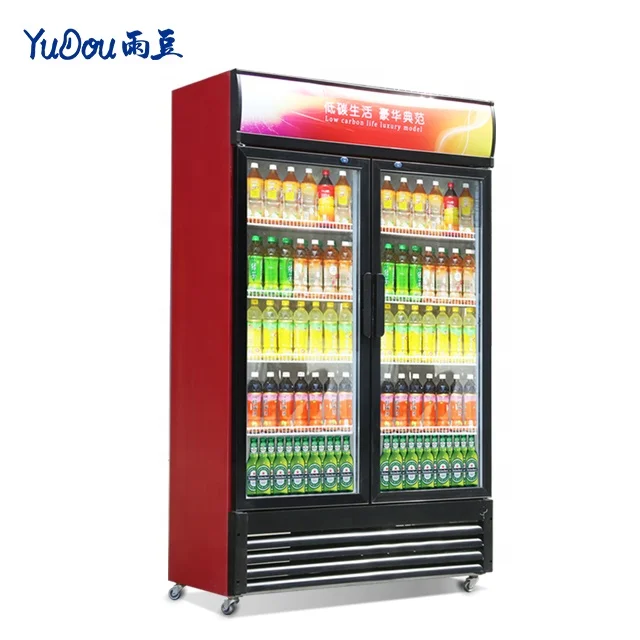Cooler For Beverage Display  Commercial Upright Fridge Cooler For Beverage Display