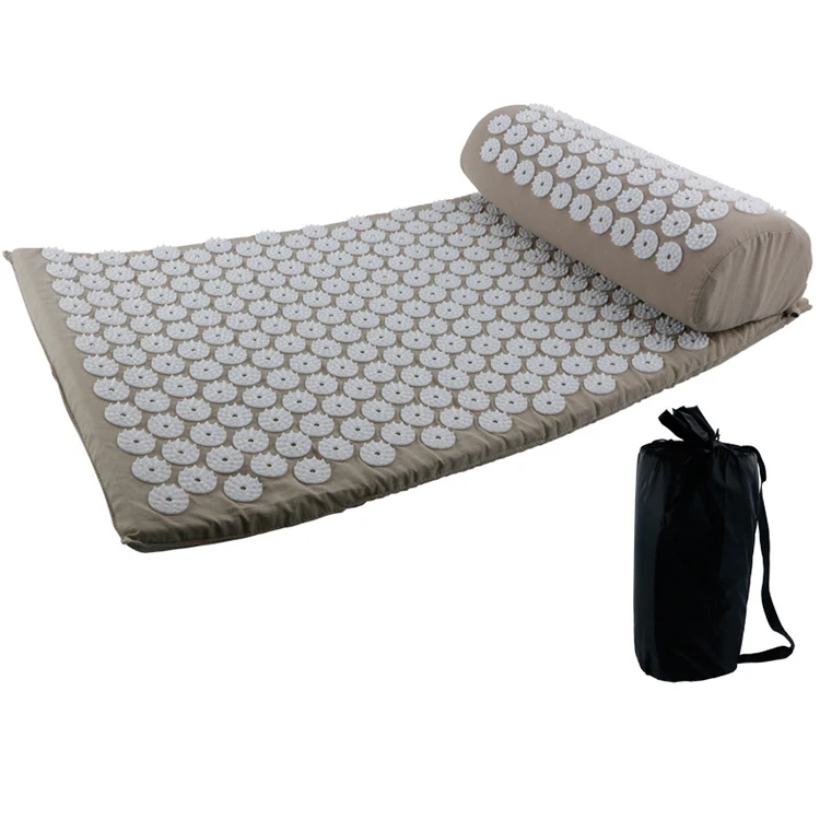 Massager Cushion Acupressure Mat Relieve Stress Pain Acupuncture Massage Pillow Spike Yoga Mat with Pillow