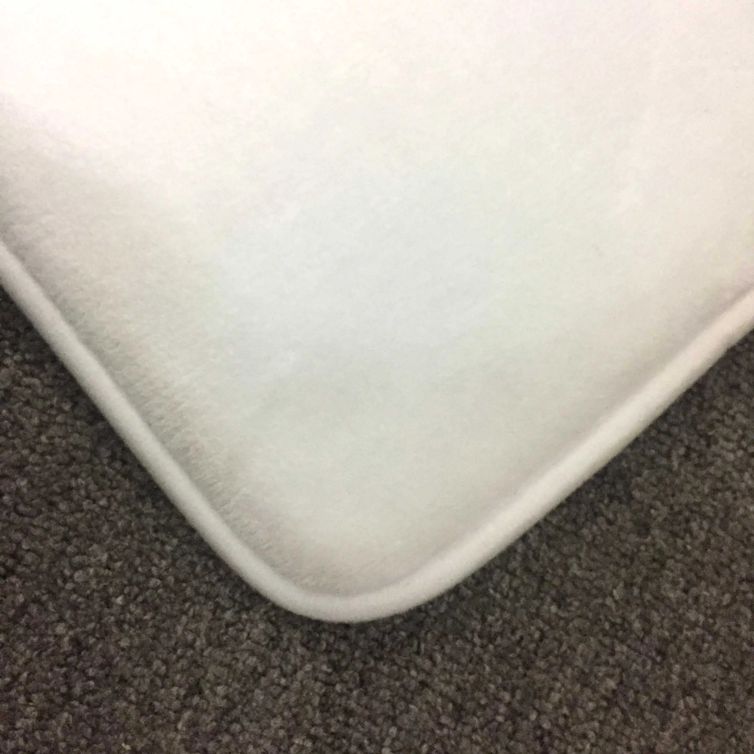 Plush Blank White Mat for Sublimation Blank Bathroom Sublimation Blank New