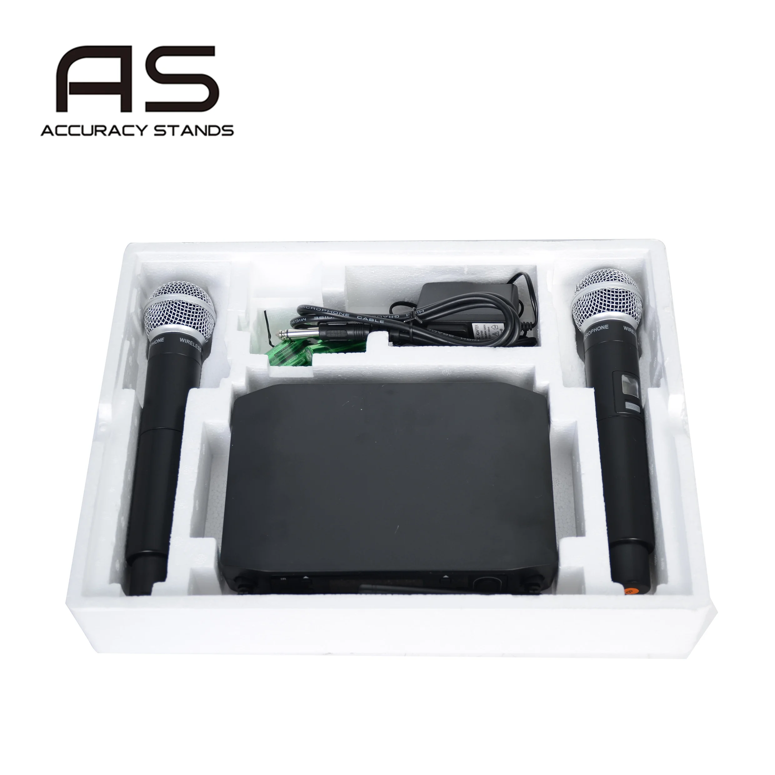 Accuracy pro audio UHF-120 Hot Sale Professional UHF Wireless Microphone System For Stage And Karaoke Handheld Microphone